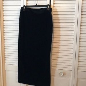 evans denim skirt